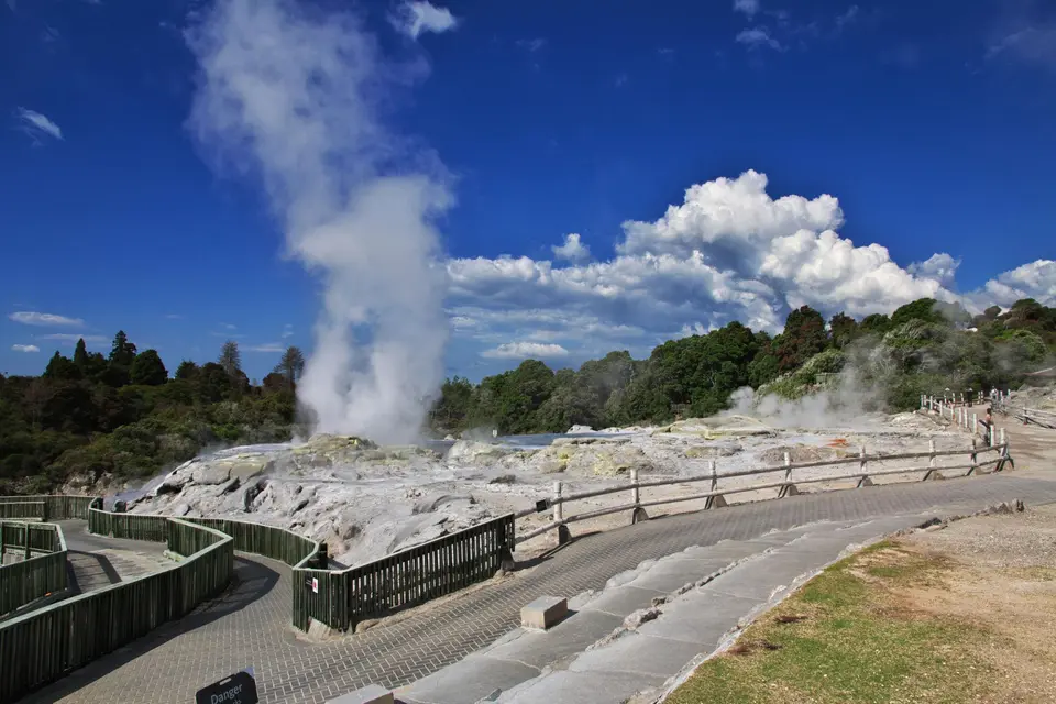 Wai-O-Tapu 地热参考照片